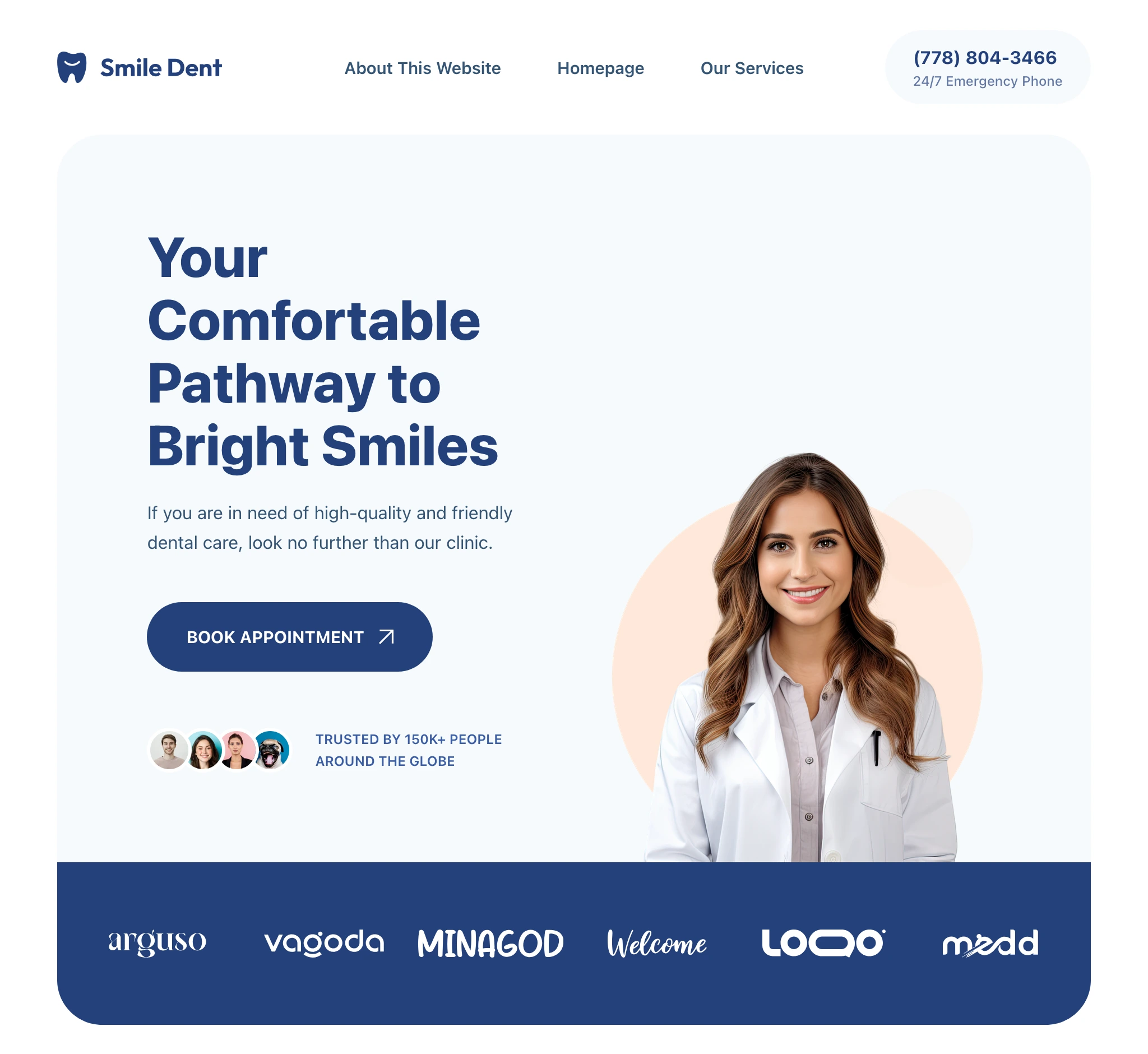 Giao diện Blocksy hiển thị bố cục LTR
